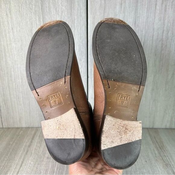 Frye Molly Gore Short Whiskey Leather Bootie Ankle Boot Shoe Women Size 6 B - Picture 7 of 11